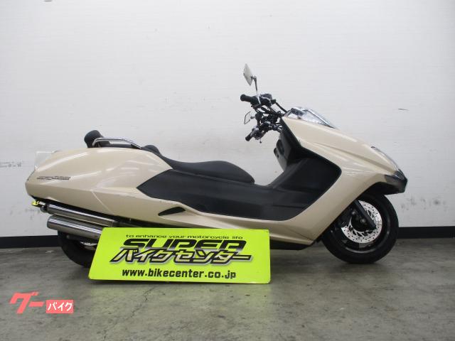マグザム 2006年モデル シルキーゴールド メッキシールド カスタムテールランプ カスタムマフラー グリップヒーター