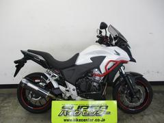 ホンダ　４００Ｘ　２０１３年モデル　モリワキフルエキマフラー　ＥＴＣ付き　エンジンガード　社外レバー＆風防　白