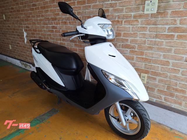アドレス１２５　ＤＴ１１ＡＤ型　２０１８年式　ワンオーナー車