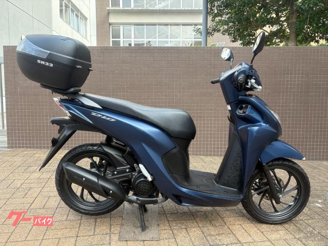 Ｄｉｏ１１０　中古車　スマートキー　２０２１年モデル　３４Ｌトップボックス　マットスターリーブルーメタリック