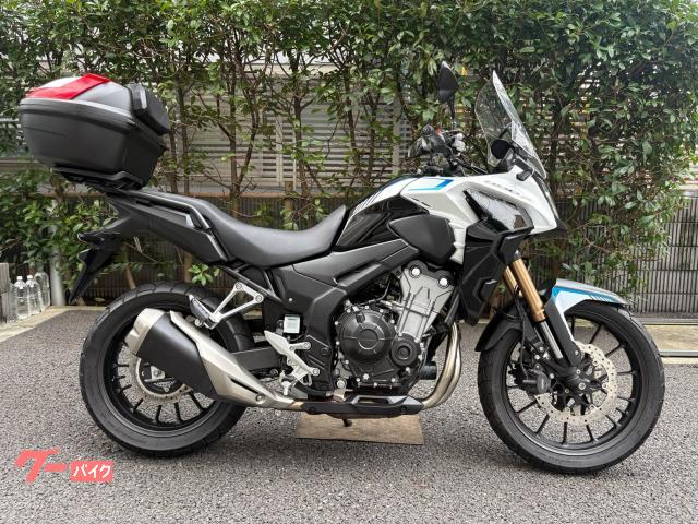 ４００Ｘ　最終型　中古車３年保証　ＥＴＣ２．０　グリップヒーター　ＵＳＢ　ヘルメットホルダー　ＧＩＶＩ製３７Ｌリヤトランク