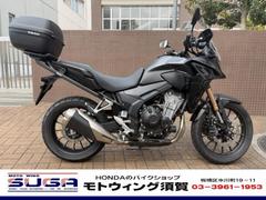 ホンダ　４００Ｘ最終型　中古車３年保証　ＡＢＳ　前ダブルディスク　ＥＴＣ２．０　グリップヒーター　ＵＳＢ電源　４０Ｌリアトランク