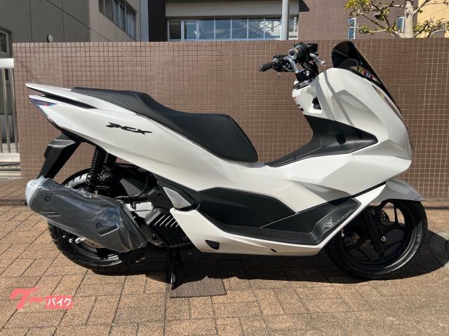 ホンダ ＰＣＸ１２５ ＡＢＳ スマートキー 新車 ２０２３年モデル 国内正規 ８ＢＪ－ＪＫ０５  パールジャスミンホワイト｜モト・ウイング・須賀｜新車・中古バイクなら【グーバイク】