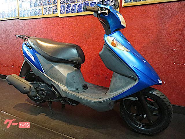 スクーターバイク 125cc 小型 アドレスV125G 社外マフラー シート 通勤 通学など ブルー - 神奈川県のバイク