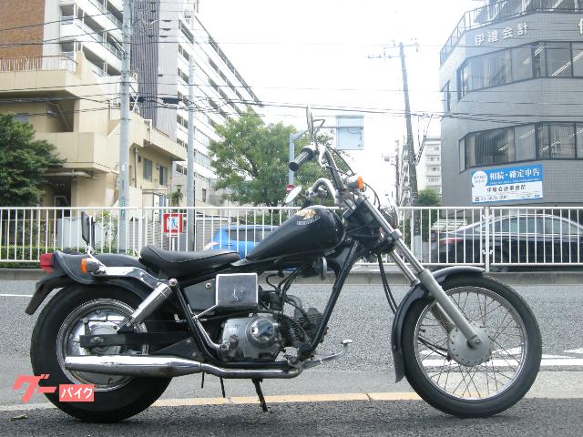 ホンダ ｊａｚｚ 原付アメリカン ブラック 有限会社ｆｒａｍｅ ｗｏｒｋ 新車 中古バイクなら グーバイク