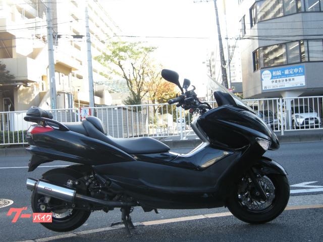 ヤマハ マジェスティ ＳＧ２０Ｊ ＦＩ バッグレスト ブラック カスタムマフラー｜有限会社ＦＲＡＭＥ ＷＯＲＫ｜新車・中古バイクなら【グーバイク】