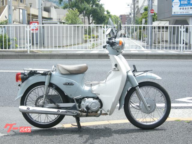 スーパーカブ１１０　ＪＡ０７　ＰＧＭ−ＦＩ　プコブルー　グリップヒーター　センターキャリア