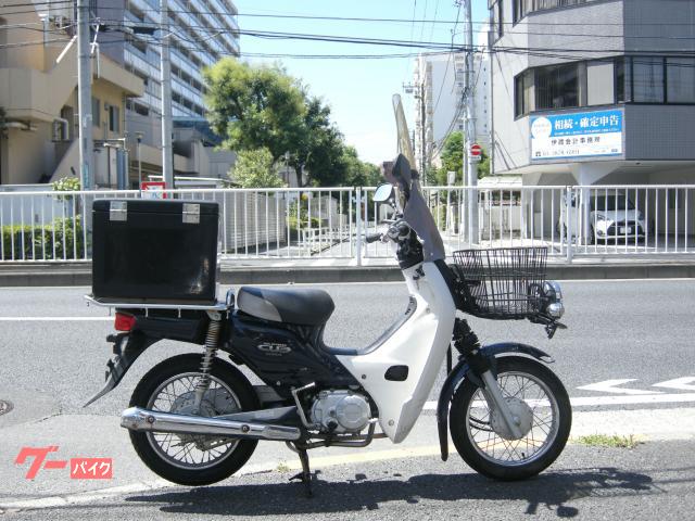スーパーカブ１１０プロ　ＪＡ１０　ＰＧＭ−ＦＩ　リアボックス　Ｗシールド