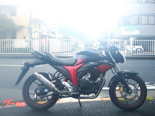 ＧＩＸＸＥＲ　１５０　ＮＧ４ＢＧ　ＦＩ　ウィルズウィンマフラー　キックスタートキット