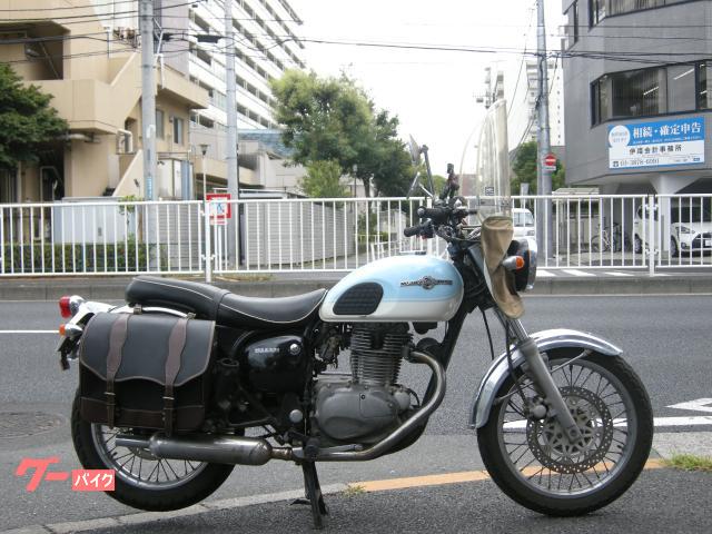 エストレヤＲＳ　ＢＪ２５０Ａ　Ｆウィンドシールド　サイドツーリングバッグ
