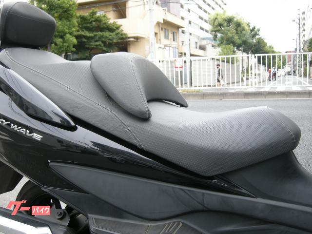 スズキ スカイウェイブ250 CJ46A FI ブラック バッグ