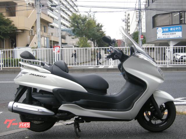 グランドマジェスティ250 SG15J FI ETC バッグレスト ナックルガード