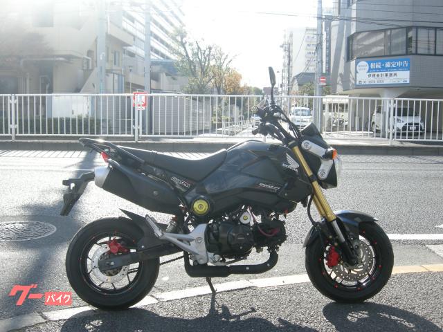 グロム　ＪＣ６１　ＰＧＭ−ＦＩ　ブラック　　原付二種