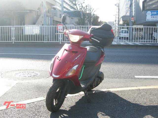 スズキ アドレスV125S CF4MA FI リアBOX｜有限会社