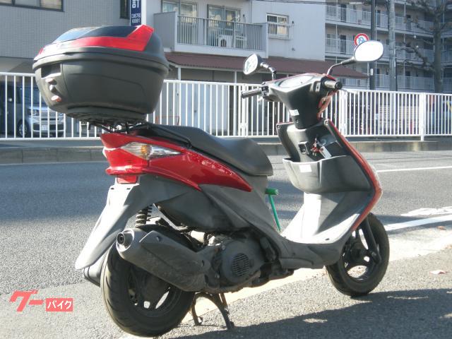 販売済み22.02.09アドレスV125S　AddressV125S　CF4MA型　2種　原付 スクーター 原付バイク 中古バイク 原付き 原チャ バイク本体 スズキ アドレスV125S CF4MA FI リアBOX｜有限会社