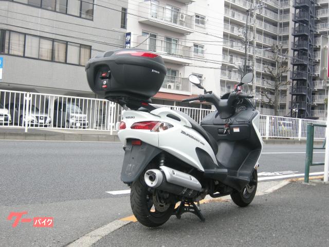 スズキ バーグマン200 CH41A FI ETC リアBOX｜有限
