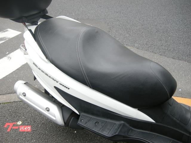 スズキ バーグマン200 CH41A FI ETC リアBOX｜有限