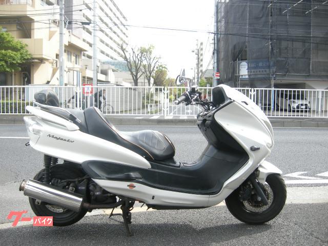 マジェスティＣ　ＳＧ０３Ｊ　Ｆカウル　カスタムマフラー