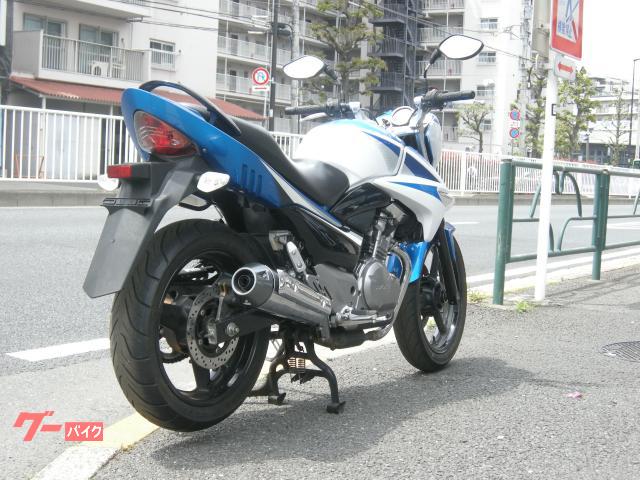 値下げ❗️SUZUKI❗️GSR250 GJ55D 人気の青/白　機関良好　通勤・通学 SUZUKI GSR250 GJ55D – 京都のバイクショップSPEC-M（スペックエム