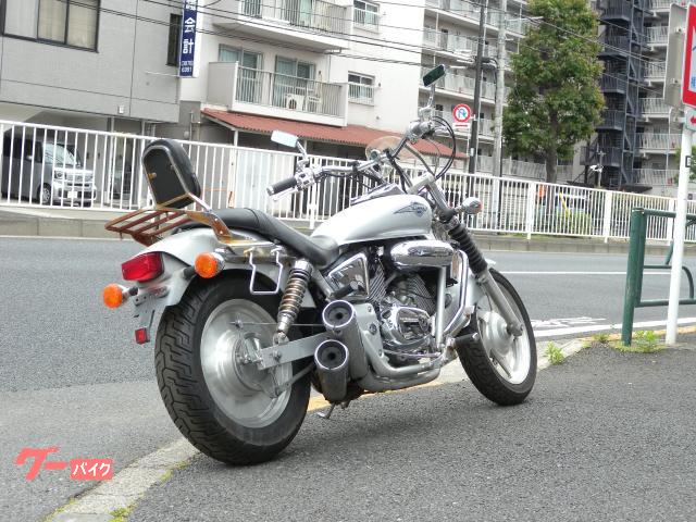 ホンダ V－TWIN MAGNA カスタムハンドル バッグレスト