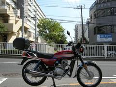 ホンダ　ＣＧＬ１２５　リアＢＯＸ　原付二種　エンジンガード