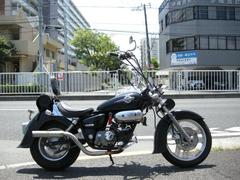 ホンダ　ＭＡＧＮＡ　ＦＩＦＴＹ　ＵＰハンドル　カスタムマフラー　クラシックフェンダー