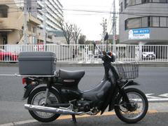 ホンダ　リトルカブ　ＡＡ０１　ＰＧＭ−ＦＩ　４速　セル　リアＢＯＸ　ブラック