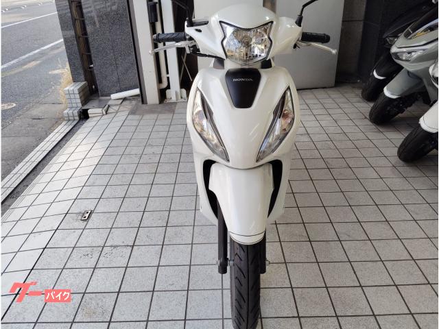 ホンダ　Dio110　ﾜﾝｵｰﾅｰ　ﾊﾟｰﾙﾎﾜｲﾄ　4467キロ ホンダ Dio110・ベーシック 2024年6月登録 当社購入ワン