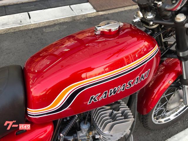 カワサキ ３５０ＳＳ １９７１ｙ 初期型 フルノーマル ２ｓｔ空冷トリプル フルレストア済 エンジンＯＨ済 正規刻印エンジン ３５０マッハ ｜エリア４７｜新車・中古バイクなら【グーバイク】