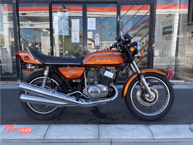 ７５０ＳＳ　Ｈ２　１９７２ｙ　初期型　ゴールドマッハ　ＭＡＣＨ４　７５０マッハ　マッハ４　カミナリマッハ