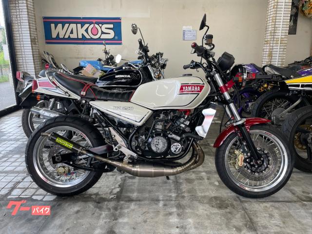 ＲＺ２５０　フルカスタム　レストア済　チューニングエンジン　ＩＣＢＭメッキシリンダー　スポークホイール　トシテックチタンチャンバー