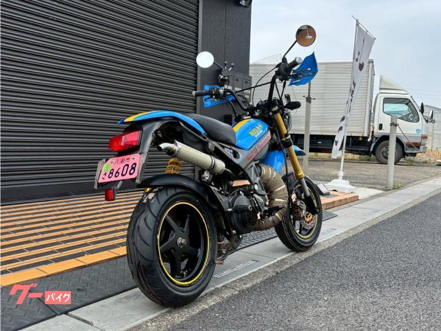 スズキ ストリートマジック110 カスタム 倒立フォーク 社外