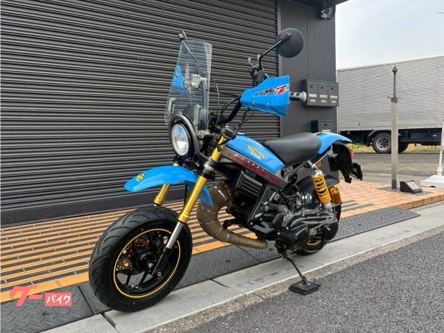 スズキ ストリートマジック110 カスタム 倒立フォーク 社外