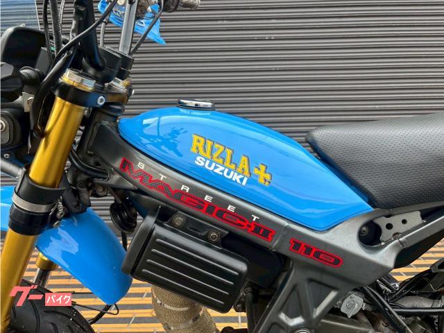 スズキ ストリートマジック110 カスタム 倒立フォーク 社外