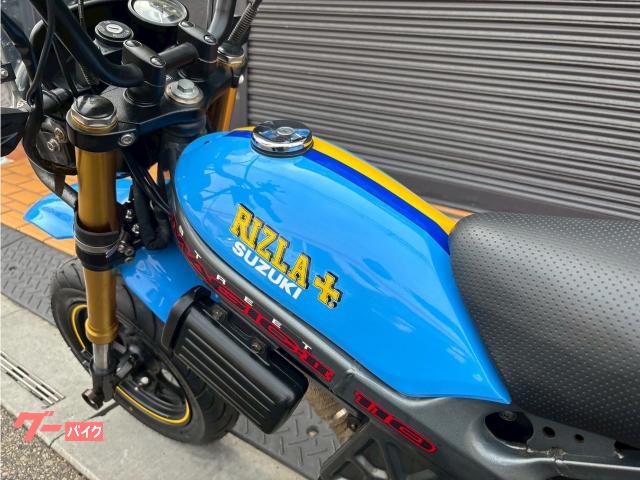 スズキ ストリートマジック110 カスタム 倒立フォーク 社外