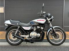 スズキ　ＧＳＸ４００Ｆ　Ｎｅｗペイント　社外ショート管　マーシャルヘッドライト　ダブルディスクブレーキ　ＵＰハンドル　スモークウインカー