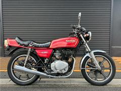 カワサキ　Ｚ２５０ＦＴ　空冷２気筒　セル付き　キック付き　マーシャルヘッドライト　メッキフロントフェンダー　社外ウインカー　社外ミラー