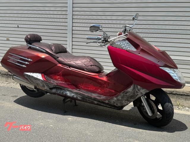 パーツ ヤマハ マグザム250 SG17J SG21J 共通 社外タンデムバー中古