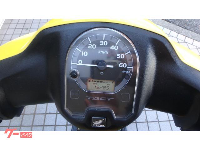 ホンダ タクト・ベーシック　　　２０１６年　　ローシート　セル付キ４ストＦＩＡＴ　時計付　２８５の画像（神奈川県