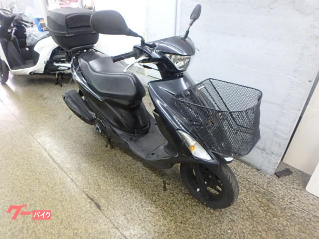 ★お支払い総額7.8万円★ スズキ アドレスV125S CF4MA リアボックス付き！ LEDヘッドライト！ 快速通勤！低燃費！ 通勤通学にオススメ♪ 関東圏内即日配送可能です！ ☆ SUZUKI アドレスV125S CF4MA 前カゴリアボックス付き 実動 神戸 ☆