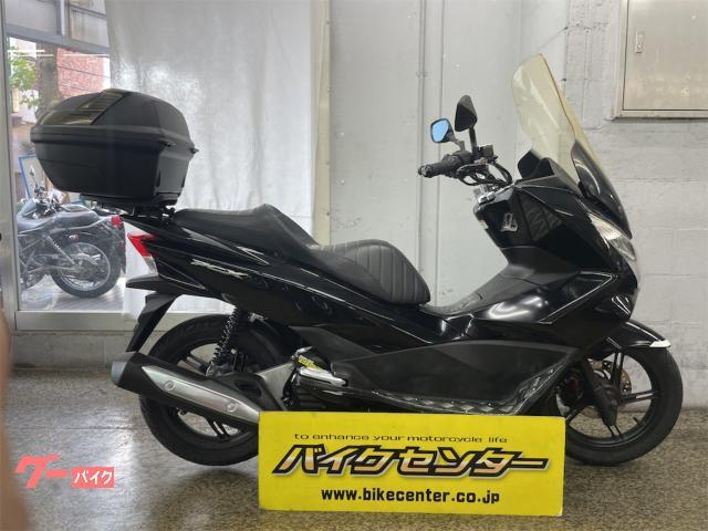 ＰＣＸ　ＪＦ５６　ブラック　ロングスクリーン　ＬＥＤヘッドライト　リアボックス付き
