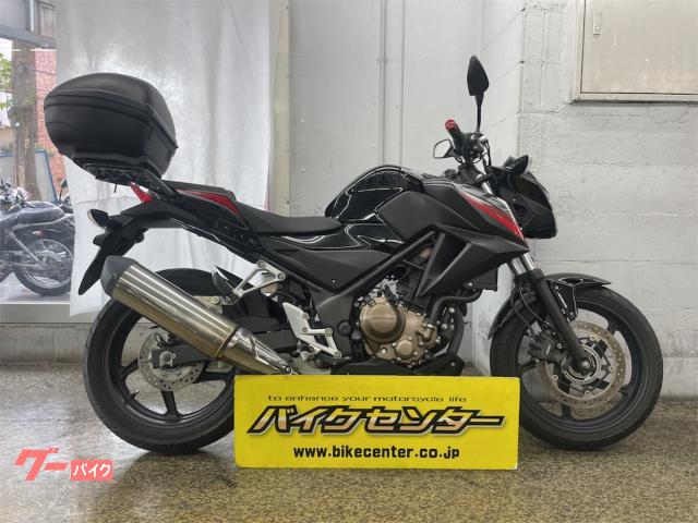 ＣＢ２５０Ｆ　ＡＢＳ　ブラック　グリップヒーター　リアボックス付き　ＭＣ４３型　２０１７年モデル
