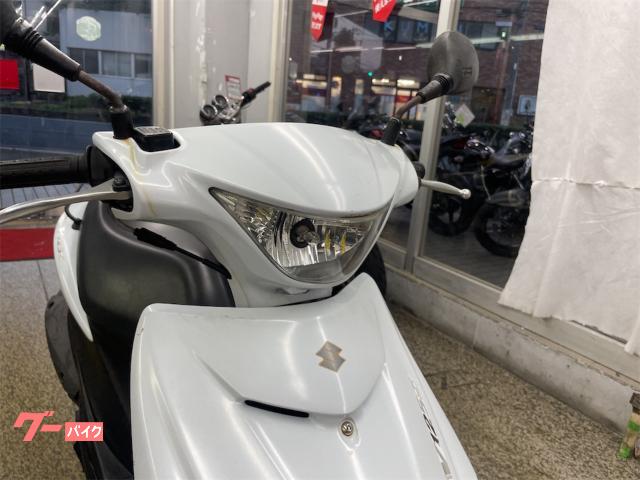 アドレスV１２５s スズキ アドレスV125S ホワイト CF4MA型