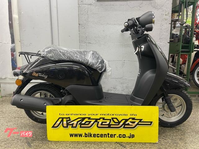トゥデイ ブラックメタリック 2025年モデル 新大洲本田 輸入車 キックペダル付き インジェクション車