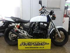 スズキ　ＧＳＸ４００インパルス　２００５年モデル　ノーマルマフラー付き　クーリー　アップハンドル　ショート管マフラー