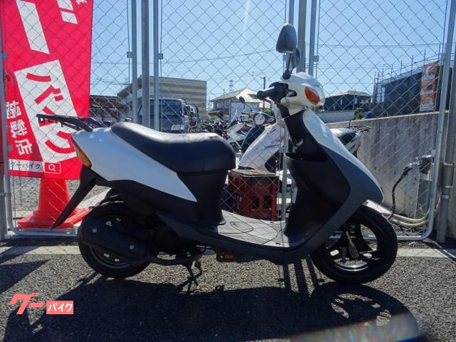 スズキ レッツII 白 ２サイクル｜山本モータース｜新車・中古バイク