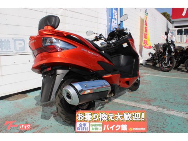 スズキ スカイウェイブ２５０　タイプＭ　２００９年モデル　バックレストの画像（千葉県