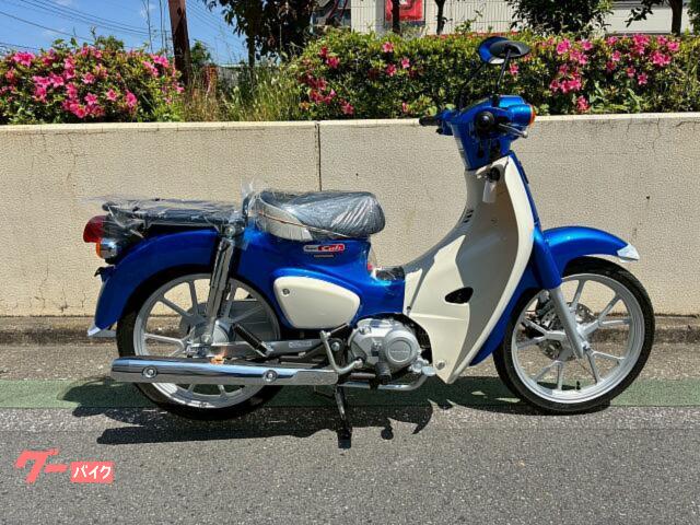 スーパーカブ１１０　現行モデル新車　グリントウェーブブルーメタリック