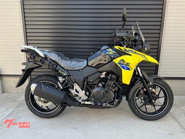 V−ストローム250 ABS 国内正規車両 ソリッドダズリンクールイエロー