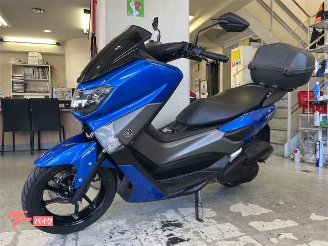 ヤマハ ＮＭＡＸ１５５　ＡＢＳ　ブルー　ＳＧ５０Ｊ型　２０１９年モデル　リアボックス付きの画像（神奈川県